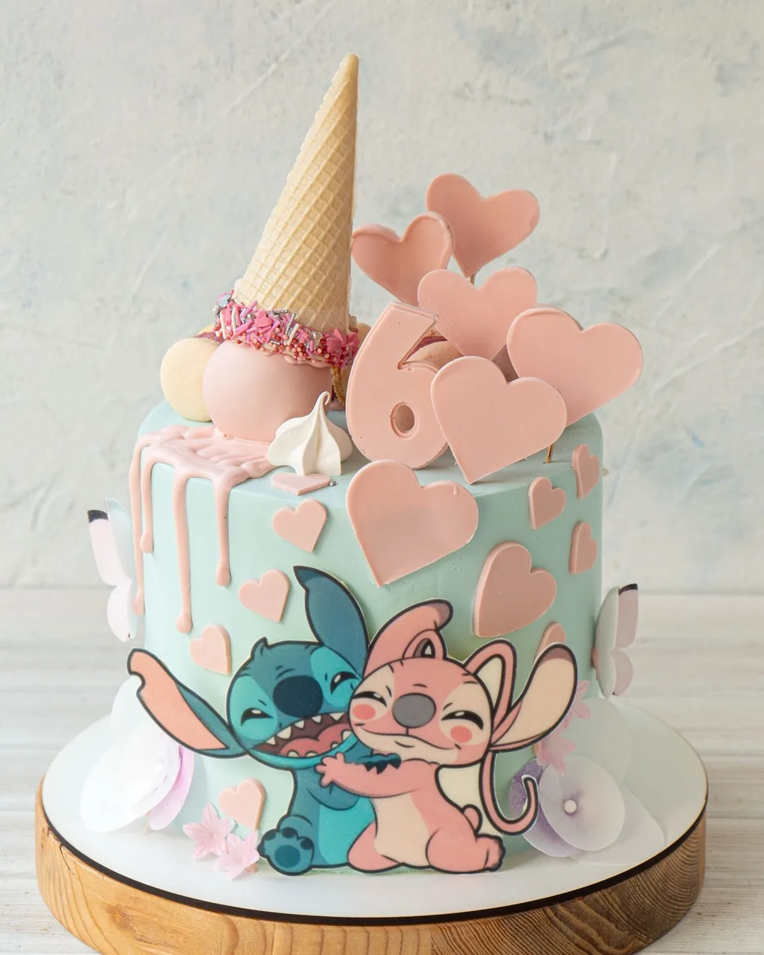 A znovu oblíbený Stitch na dortu 💙